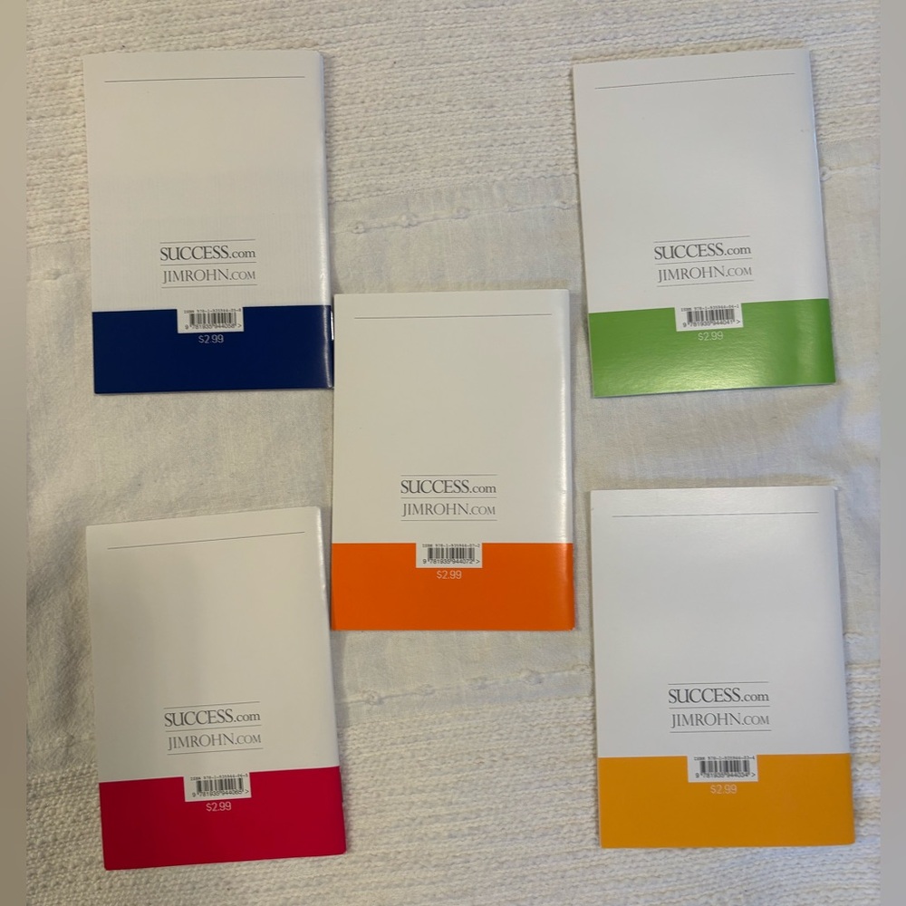 JIM ROHN GUIDE TO…Personal Growth mini books. Set of 5 - Picture 2 of 13